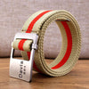 Card with red stripe / 100-135cm