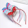 Mixed hair color headband