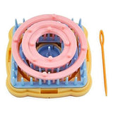 SYGA Yarn Flower Corsage Craft Maker Weaver Kit Knitting Machine Weaving Tool