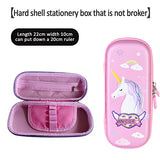 SYGA Unicorn Pencil Case Pouch Portable Multifunction Pen Bag with Compartments for Kids Teen, Type 5