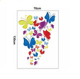 Syga Colourful Butterfly Wall Stickers J_MYMS