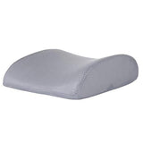 SYGA Memory Foam Breathable Healthcare Lumbar Cushion Back Waist Support Travel Pillow Car Seat Home Office Pillows Relieve Pain(Grey)
