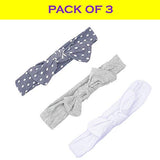 SYGA 3 Pcs Children's Hairband Elastic Headband Suit Baby Girls Headdress Hair Accessories