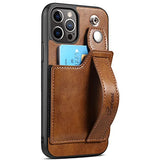 SYGA PU Leather Brown Case for Apple iPhone 12 Mini
