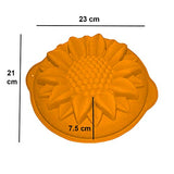 SYGA Big Sunflower Silicone Cake, Jelly, Pudding, Mousse, Bread DIY Baking Mould (Yellow)
