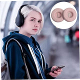SYGA Replacement Ear Pads Compatible with JBL Tune 600BTNC / Tune 500BT / T500BT / T450BT Wireless Headphones, 1 Pair Replacement Earpads Headphones Replacement Headset Ear Cup Cushions - Peach