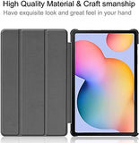 SYGA Faux Leather Folio Case Cover for Samsung Galaxy Tab S6 Lite 10.4 2020, Rose Gold