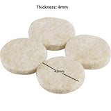 SYGA Medium Size Round Shape Furniture Pad Self Adhesive Wood Floor Protectors