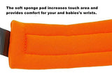 SYGA 1.5 Meter Anti Lost Safety Wrist Bracelet for Baby Child,with Extra Long Harness Strap Walking Hand Belt(Orange)