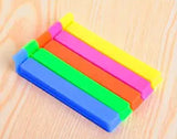 SYGA Colorful Set of 5Pcs Seal Clips Plastic Food Snack Bag Pouch Clip Sealer for Keeping Food Fresh for Home Kitchen