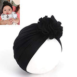 SYGA 1 Piece Cotton Hat Flower Turban Infant Photography Props