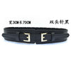 Double ended needle black