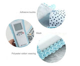 SYGA Fancy Cartoon Bear Fabric Lace Remote Cover TV AC Set Top Box Remote Control Case Teddy Bear Gadgets Appliances- Blue, Set of 3 Pcs