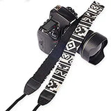 SYGA 1 Piece White Coloured DSLR Camera Shoulder Strap