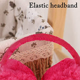 SYGA Winter Earmuffs Fashion Faux Fur Ear Warmer Soft Warm Windproof Earmuffs for Kids, Women and Men for Outdoor Activities, School College Office Morning Walk
