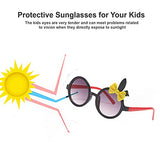 SYGA Kids Goggles, Modern Stylish Eyewears for Boy's and Girls, Ear Tie Style, Suitable for Age 3-8 Years