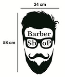 SYGA Men's Haircut Salon Wall Art Barber Shop Wall Stickers