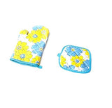 SYGA Set Of 2 Cotton Heat Proof Microwave Oven Gloves