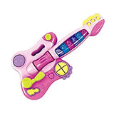 SYGA Baby Electronic Flash Music Guitar Toy for Toddlers_Pink