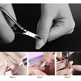 SYGA Stainless Steel Cuticle Nippers/Cutter/Clipper for Nail Art