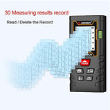 SYGA Digital Laser Distance Measuring Tape Tool, Distance Measuring Meter, Red - 40m (Colour & Design May Vary)