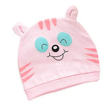 SYGA 1 Piece Small Eye Design Baby Cotton Sleep Cap_Pink
