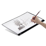 Dwise A3 Size LED Lighted Drawing Tracing Board with 3 Adjustable Brightness Touch Button with Scale Measurement