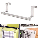 SYGA 36 cm Stainless Steel Kitchen Bathroom Storage Rack Holder Towel Bar Cupboard Hanging Shelf Hanger Chest Storage Organizer