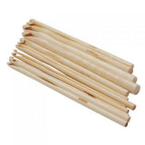 Imported 12 Sizes Bamboo Crochet Hooks Knitting Needles 3.0-10Mm-15004431Mg