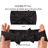 SYGA 1 Piece Velvet Bow Shape Baby Head Band_Maroon_19.5 * 11cm