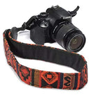 SYGA 1 Piece Orange Coloured DSLR Camera Shoulder Strap