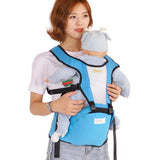 SYGA Multi-Functional Baby Carrier Comfortable & Safe Positions for Infant and Newborn for All Seasons(Blue)
