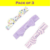 SYGA 3 Pcs Children's Hairband Elastic Headband Suit Baby Girls Headdress Hair Accessories