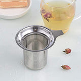 SYGA Stainless Steel Tea Infuser Premium Tea Strainer with Two Handles & Large Capacity for Loose Tea Leaf, Classic Metal Mesh Tea Filter for Cups, Mugs, Teapots- Type 2