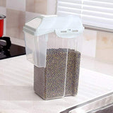 SYGA 1 Piece Korean Style Multipurose Kitchen Container for Grains Spices Jar_Blue
