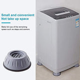SYGA 4PCS Washing Machine Rubber Feet Pads Universal Anti Vibration Washing Machine Mat Anti Slip Noise Cancelling Washing Machine Feet for Dryer, Washing Machine, Dishwasher- ray