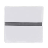 SYGA Memory Foam Breathable Healthcare Lumbar Cushion Back Waist Support Travel Pillow Car Seat Home Office Pillows Relieve Pain(White)