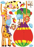 SYGA Sun Flowers Growth Chart Wall Sticker