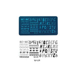 SYGA 1 Piece QJ-L39 Style Nail Plates Nail Art Image Stamping Plates Nail Sticker