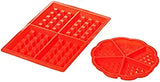 SYGA Silicone Baking Round & Square Waffles Mould Muffin Pans Baking Moulds