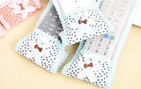 SYGA Fancy Cartoon Bear Fabric Lace Remote Cover TV AC Set Top Box Remote Control Case Teddy Bear Gadgets Appliances- Blue, Set of 3 Pcs