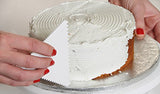 SYGA Set of 3 Cake Smoother Scrapper for Cake Decoration