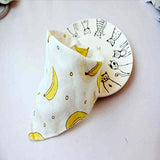 SYGA Pack of 2 Bibs Bandana for Bibs and Teething for Girls and Boys(Banana and Watermelon)