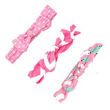 SYGA 3 Pcs Children's Hairband Elastic Headband Suit Baby Girls Headdress Hair Accessories
