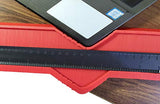 SYGA 25cm Widen with Lock Contour Irregular Profile Gauge Duplicator Tiling Laminate Tiles Edge Shaping Wood Measure Ruler for Professional Precise Measurement(Red)