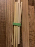 SYGA Nylon Double Sided Wellkro Tape, Hook and Lock Tape, Sew-on Power Wire Management Fastening Tape Cable Tie for Interlocking, Apparel, Home Textile, Industrial Use and More- 2 m x 15 mm (Green)