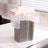 Syga KoreanJar_Pink Plastic Multipurpose Kitchen Container - 2.1-3 L, 1 Pieces, Pink