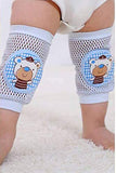 SYGA Bear Design Soft Baby Knee Pad (Blue)