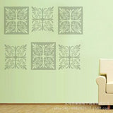 SYGA 'Window Glass' Wall Sticker (PVC Vinyl, 61 cm x 5 cm x 5 cm)(Grey)