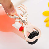 SYGA Bottle Opener, Deer Head Pattern Beer Soda Bottle Opener for Gift Or Party Favor in Decorative Gift Box, Soda Opener is Ideal at Barbecue Bar Pub Party Decoration Thanks Giving Wedding Christmas